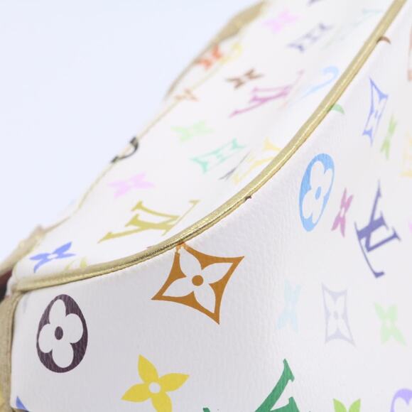 LOUIS VUITTON Monogram Multicolor Marilyn All Hand Bag White M40206 - Picture 13 of 16